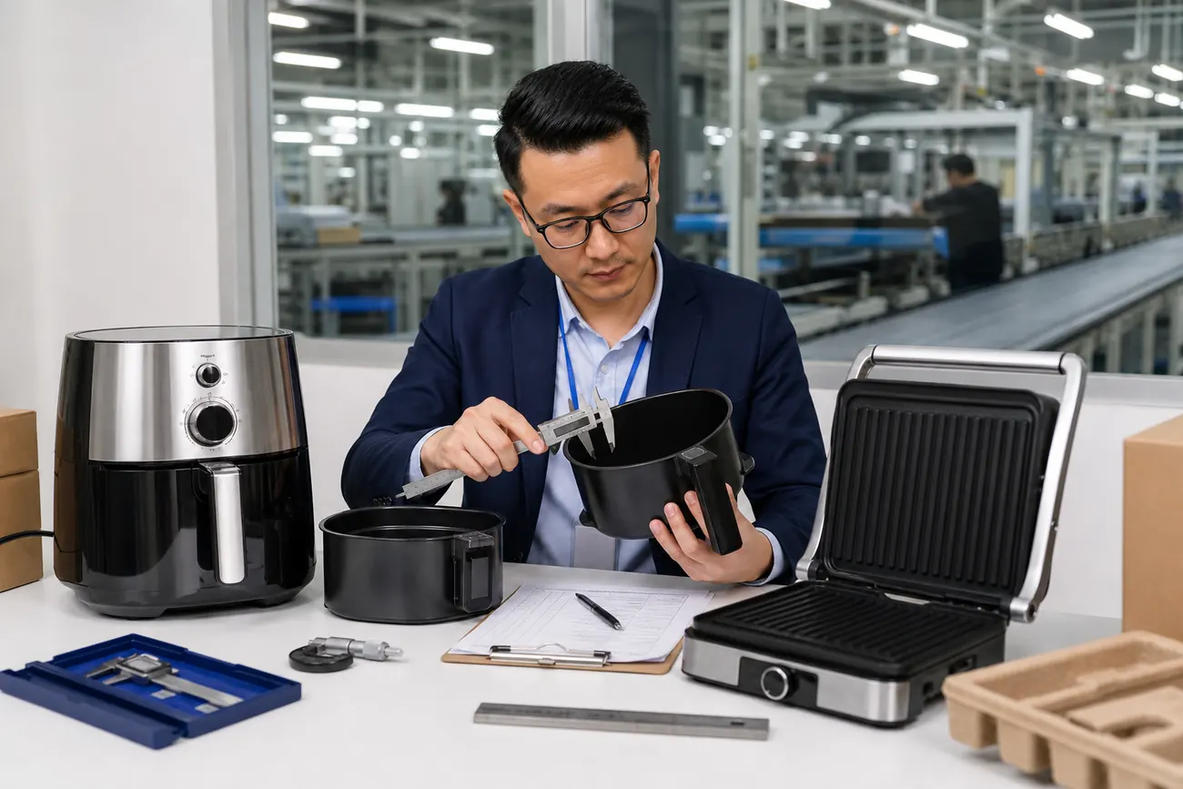 Factory quality control inspection for China home appliances